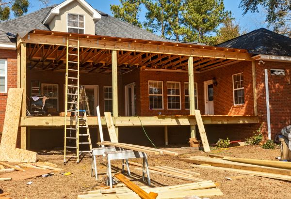 Sagging Deck Repair in Raleigh