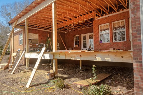 Porch Columns Installation in Raleigh