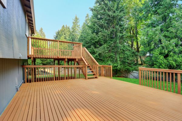 Multi Level Deck Installation in Raleigh