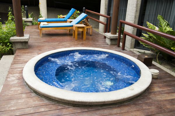 Hot Tub Deck Construction in Raleigh