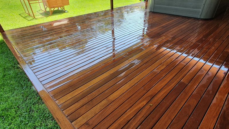 Finished Deck with New Finish